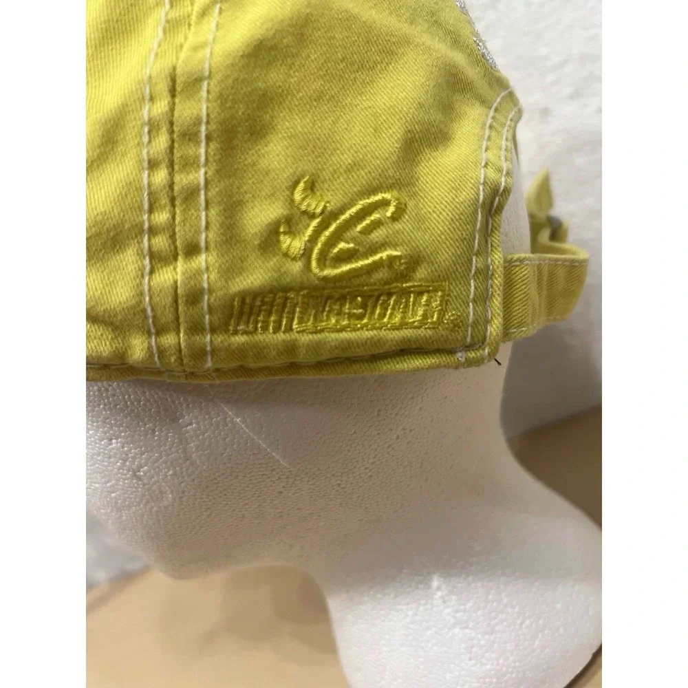 2007‎ M&M's Yellow Rhinestone Adjustable Baseball Cap Chase Authentics